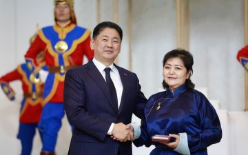 УБНА-ын дарга С.Оюунгэрэл Монгол Улсын 