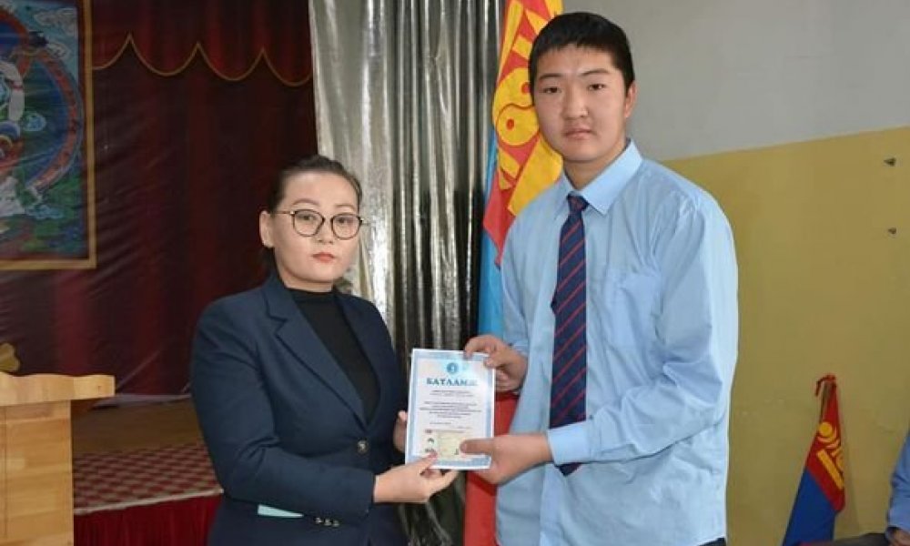 Иргэний андгай өргөх ёслолыг зохион байгууллаа.