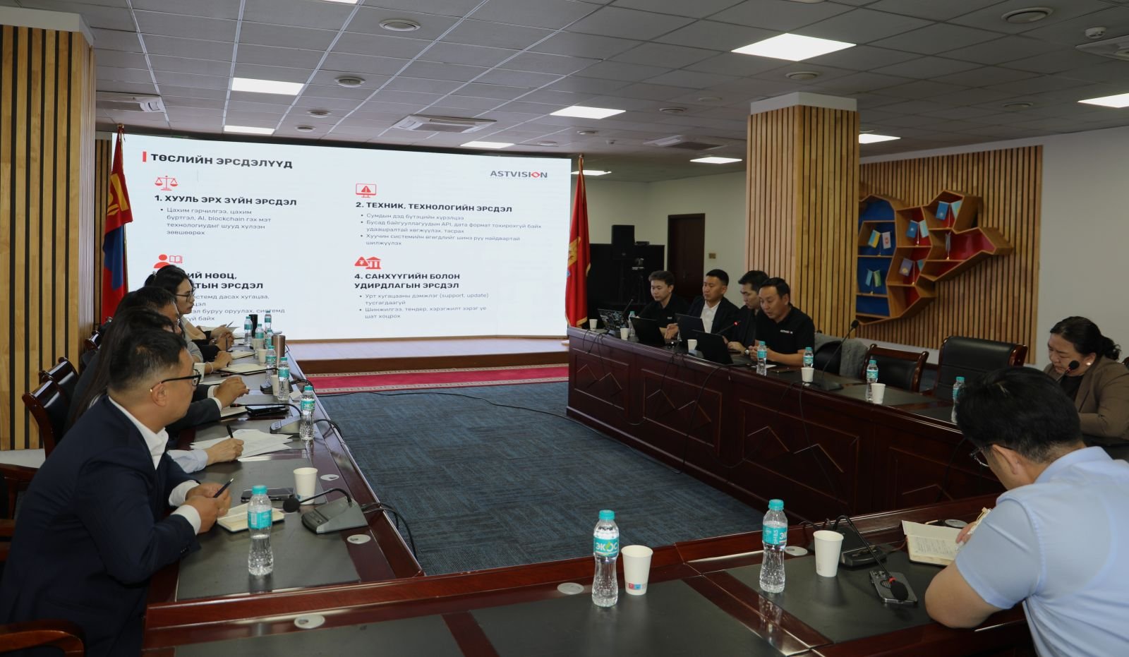 АХБ-ны техникийн туслалцааны төслийн явцыг “Аствишн” ХХК танилцууллаа