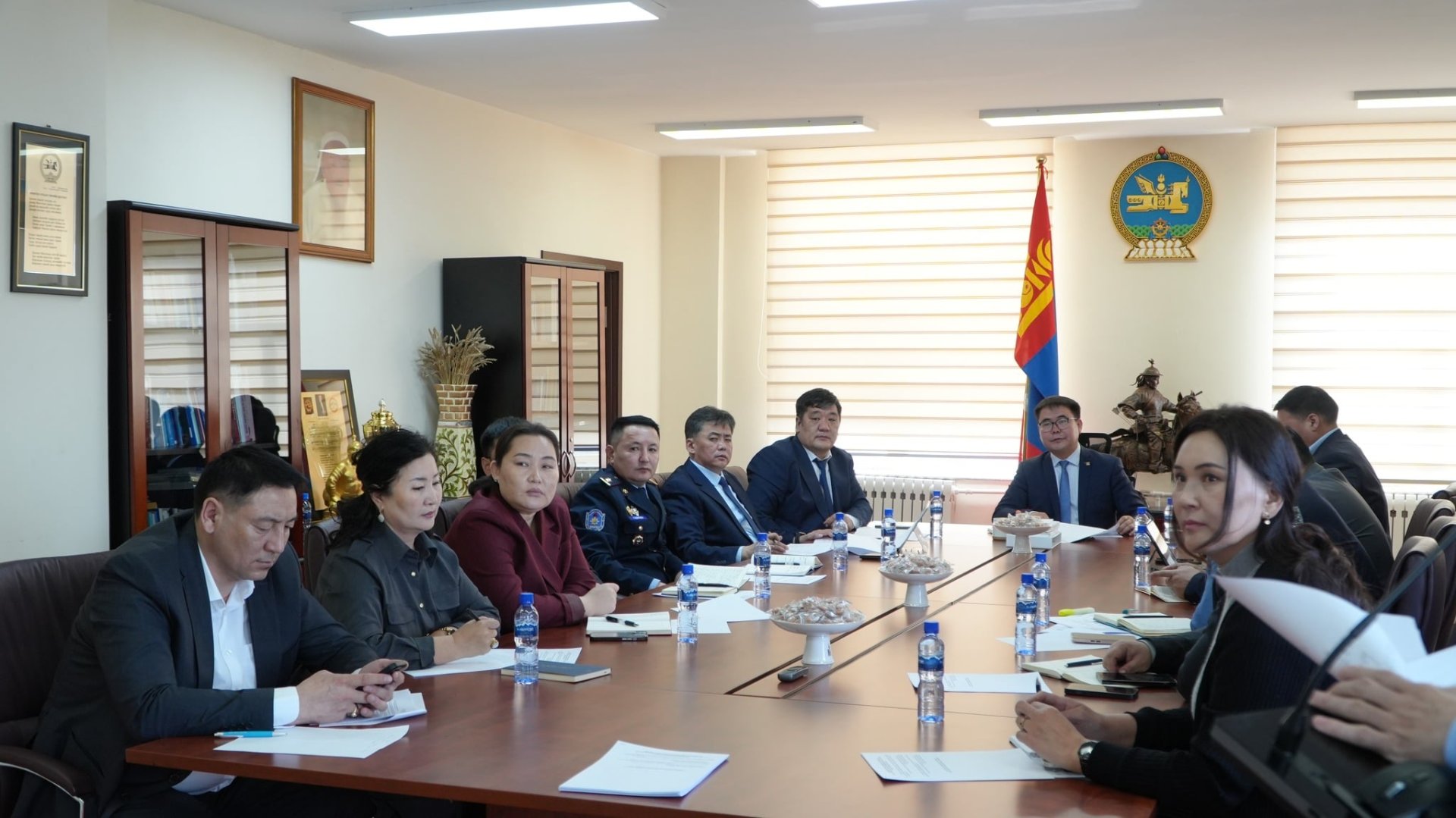 Гэмт хэргээс урьдчилан сэргийлэх салбар зөвлөлийн бүрэлдэхүүнтэй хамтран ажиллах төлөвлөгөөг баталлаа